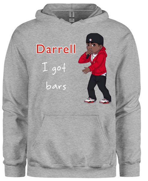 Darrell in Action Hoodie